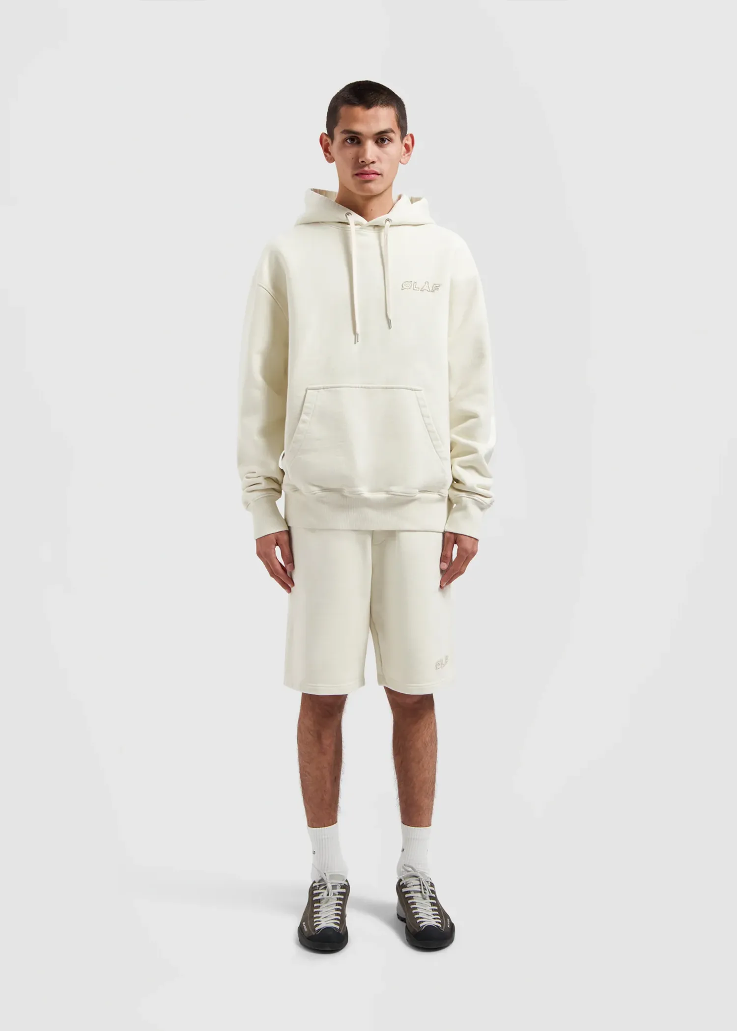 STUDIO SWEAT SHORT OFF WHITE