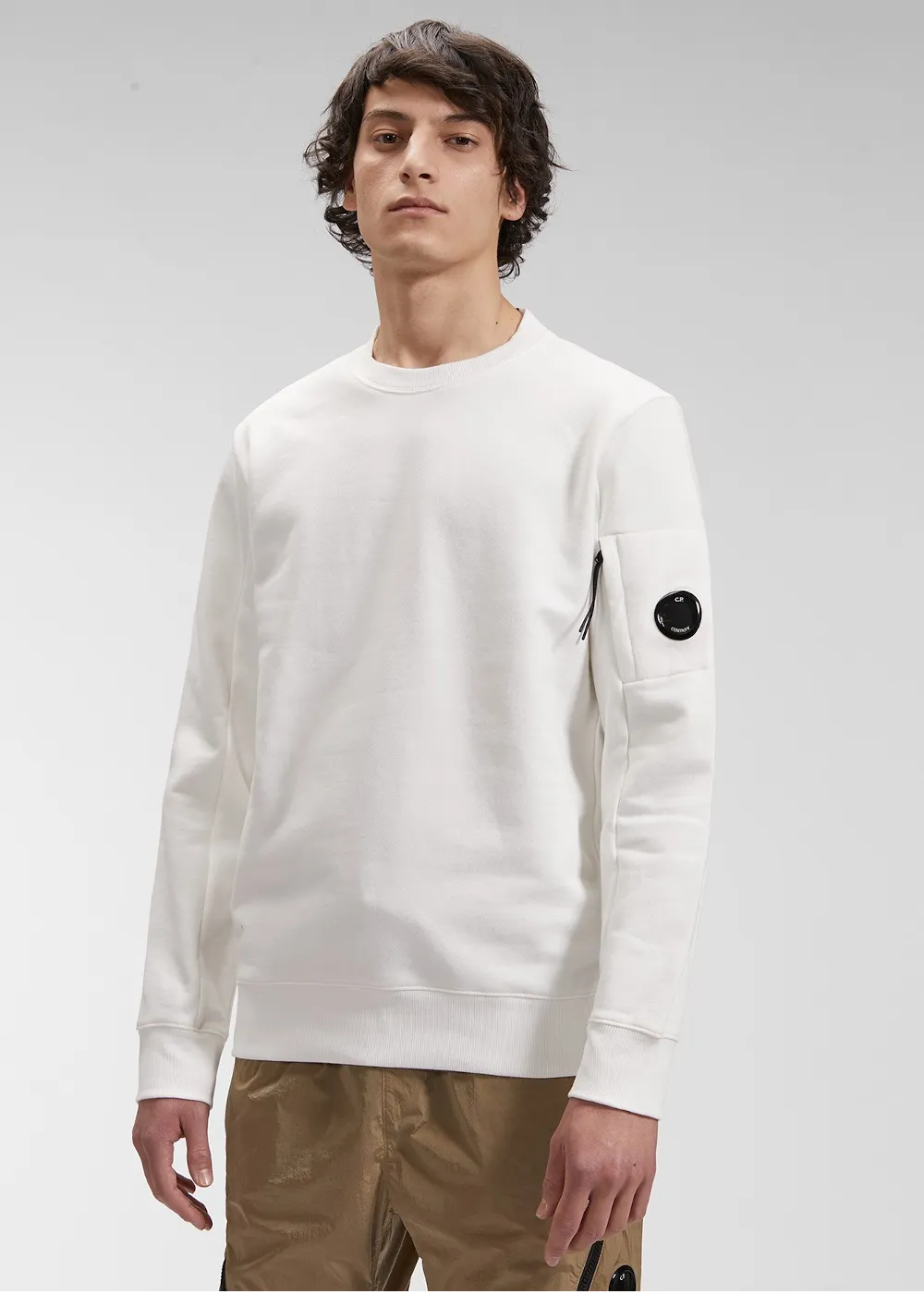 Sweat-shirt C.P. Company blanc