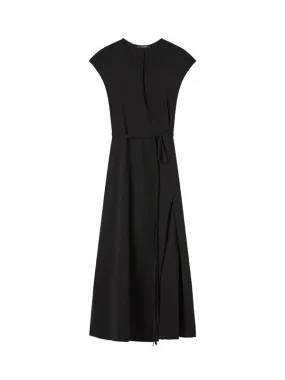 The Leigh Jersey Dress in Black