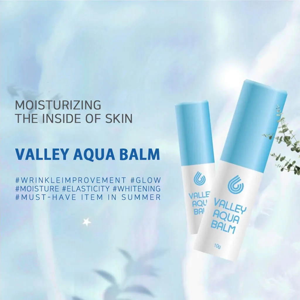 Valley Aqua Balms Sticks Wrinkles Whitening Moisturizers Facial Skincare Korean Beauty Like Baby Face Anti-ageing Vegetable Oils