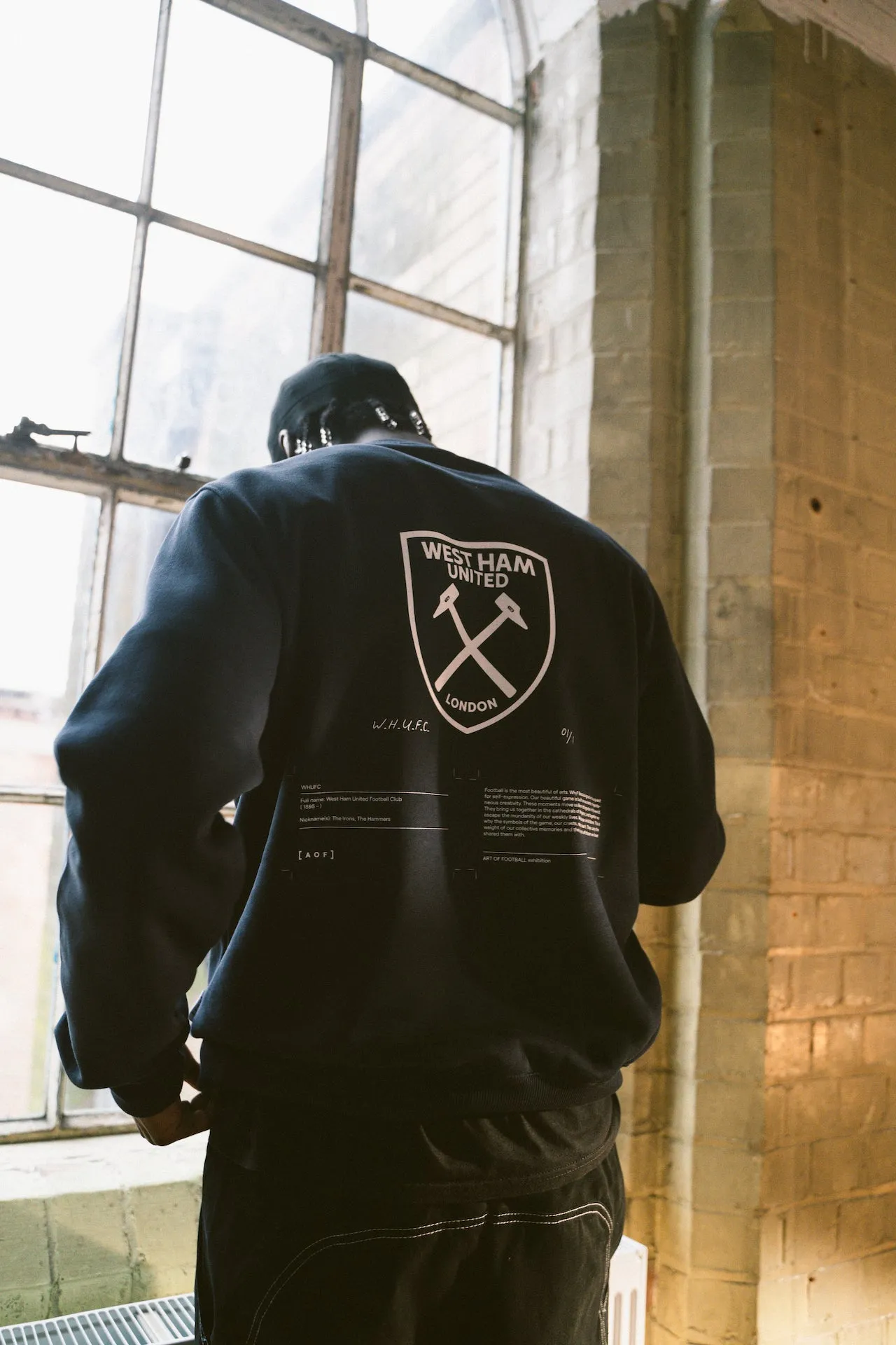 West Ham Exhibition Navy Sweat