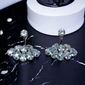 Zircon Korean style Golden Earring 71