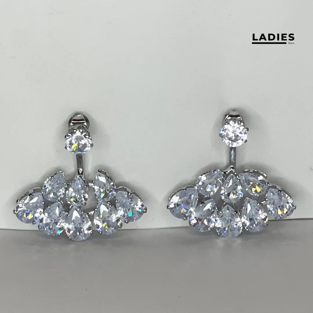 Zircon Korean style Silver Earring 65