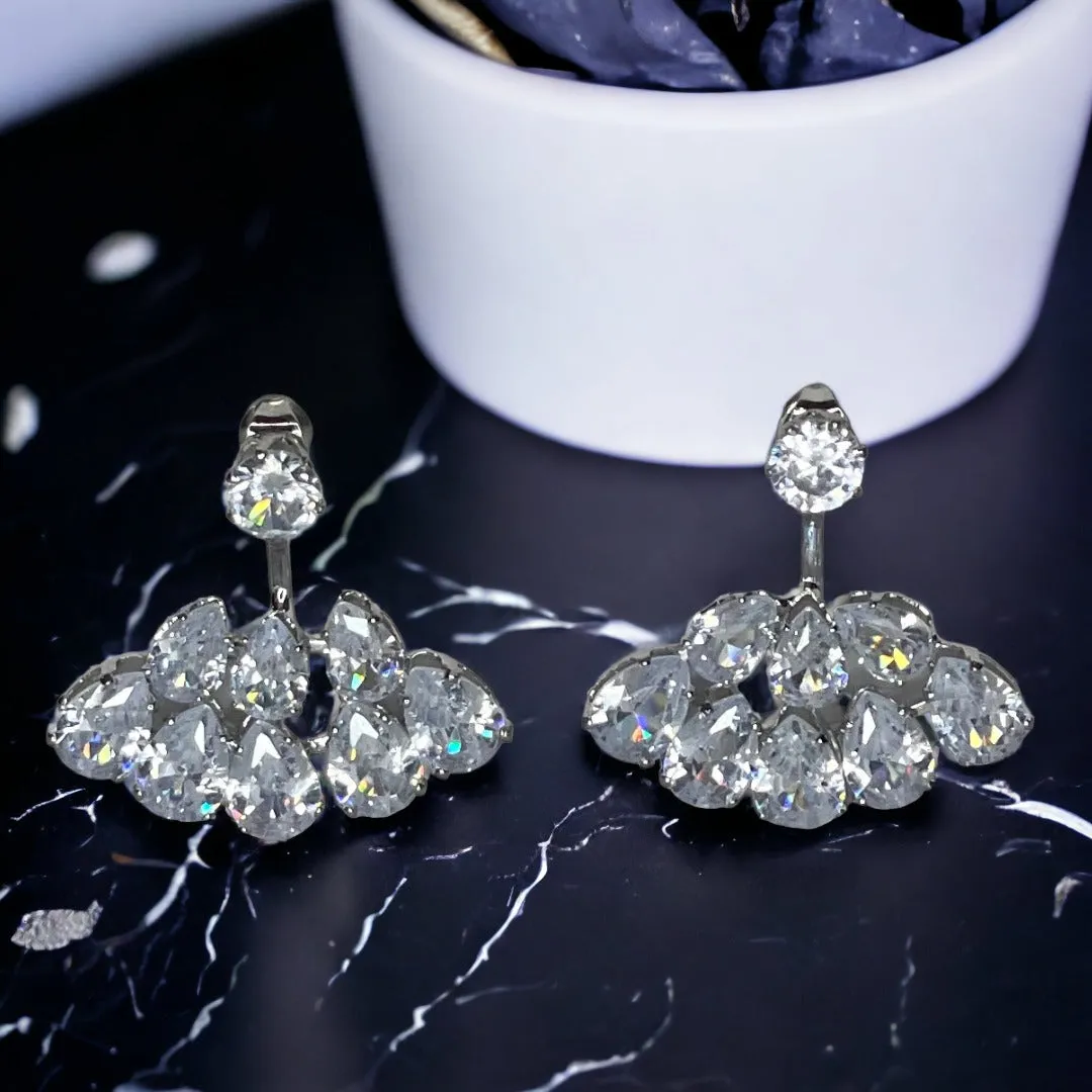 Zircon Korean style Silver Earring 65